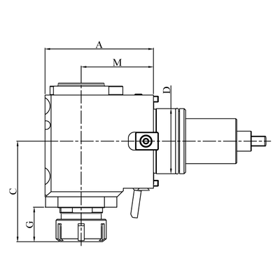 BMT45 Radial Driven Tool