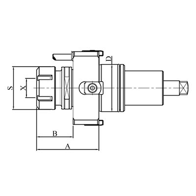 BMT45 Axial Driven Tool Holder